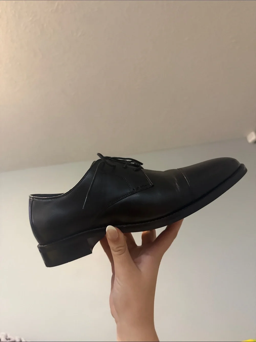 Cole Haan Black Leather Dress Shoe